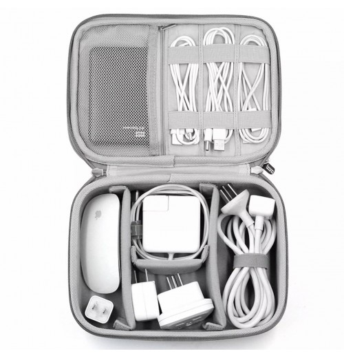 Custom Waterproof Hard Shell EVA Electronic Organizer Case For IPad Earphone Charger Cables Electronic Accessories Travel Case