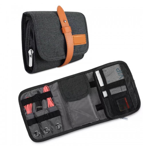 Universal Portable Travel Electronic Accessories Organizer Usb Cable Storage Case Gadget Carry Bag