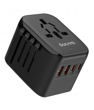 Multiple specification Portable Anti electric shock fast charging universal travel adapter Multinational socket USB tool parts