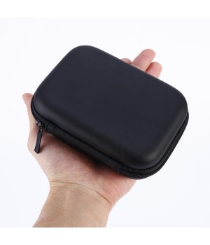 Wholesale Custom Brand PU Cable Chargers portable Headphone Cases Tool Instrument Cases-OEM Consumer Electronics Storage