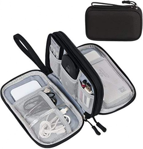 2023 Tech Case Pouch for Keeping Cellphone SD Cards Travel Organizer Electronics Accessories Carrying Bag